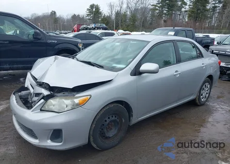 2011 Toyota Corolla Le from USA, damaged, VIN 2T1BU4EEXBC614734